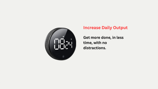 Magnetic Timer for Deep Work & Productivity