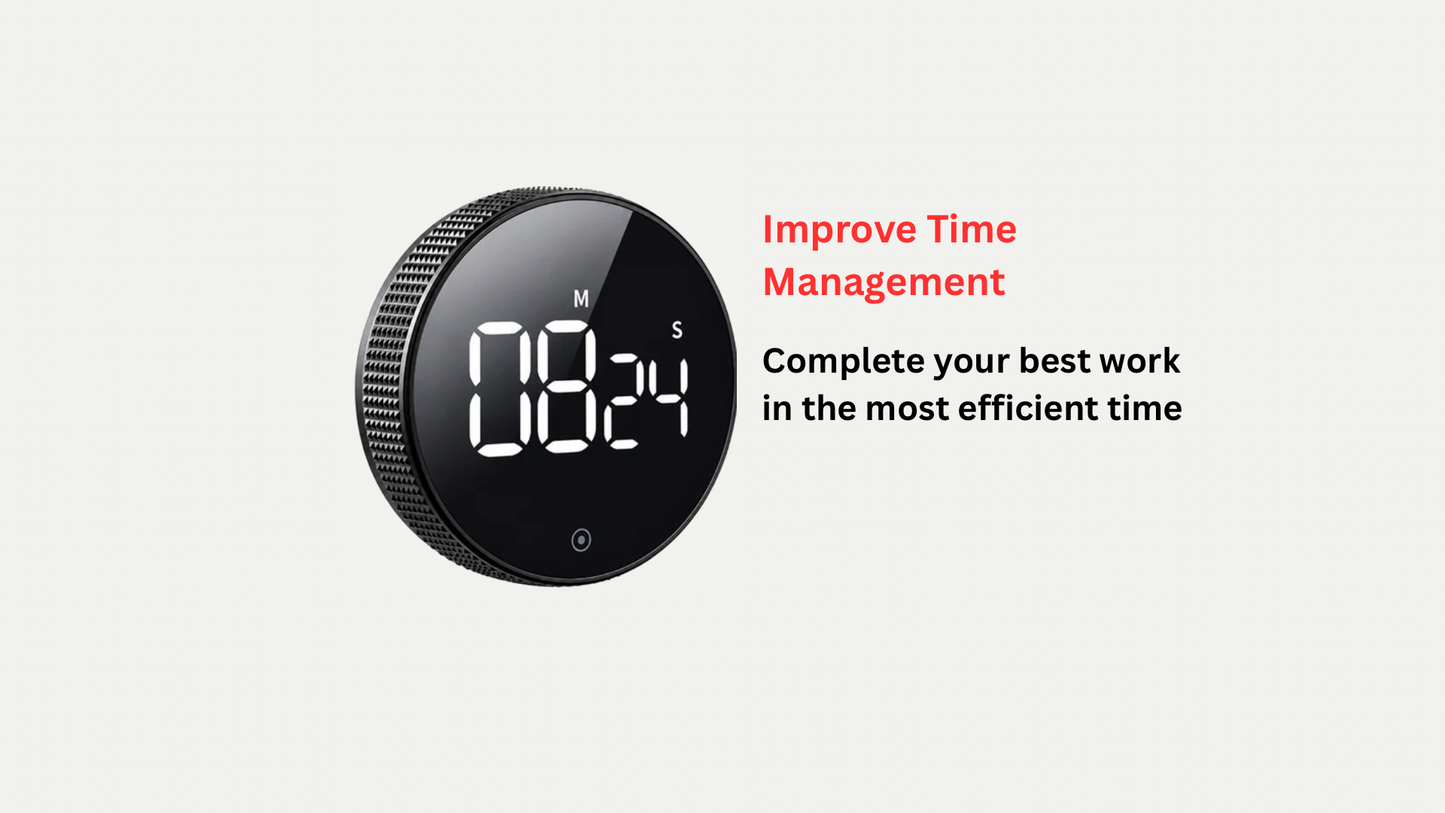 Magnetic Timer for Deep Work & Productivity